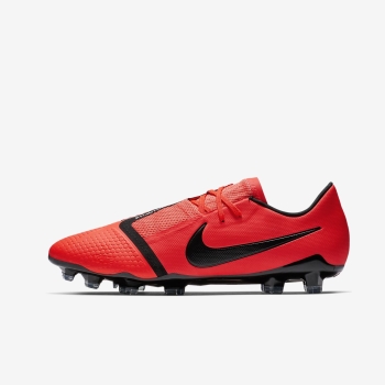 Nike PhantomVNM Pro FG Game Over - Fodboldstøvler - LyseRød/Metal Sølv/Sort | DK-23962